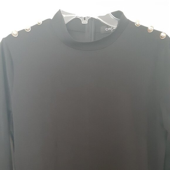 Chicme. Size XL Mini Cocktail Dress w/Ruffled Bottom. - Picture 3 of 5